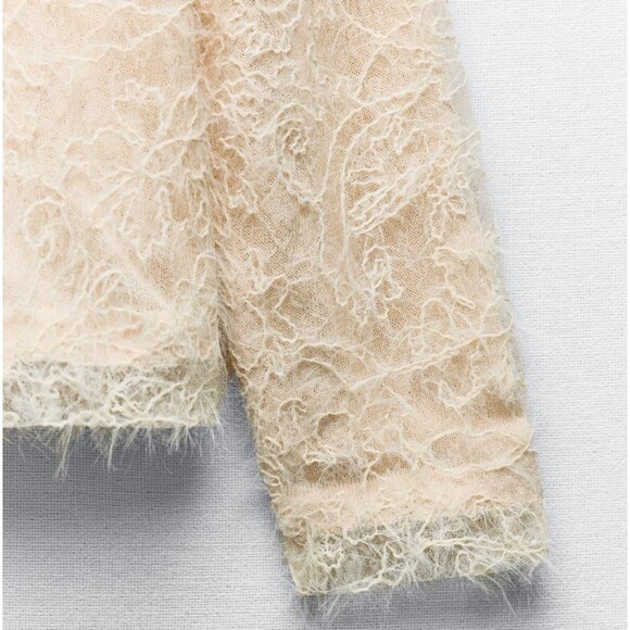 COMBINED KNIT BLAZER WITH SEQUINS - Picture 7 of 12